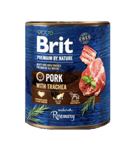 BRIT Premium by Nature Pork with Trachea mokra karma dla psa 400g i 800g