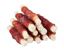 TRIXIE Gryzak Denta Fun - Pałeczki Chewing Roll Duck, 12 cm/240 g