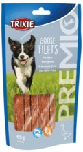TRIXIE Premio Goose Filets- przysmak dla psa z piersi z gęsi, 65g