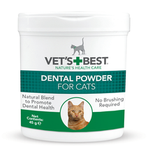 VET'S BEST Dental Powder Proszek Dentystyczny dla kotów 45g