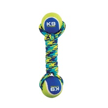 ZEUS K9 Fitness Double Tennis sznur z dwoma piłkami tenisowymi