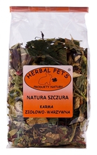 Herbal Pets Natura Szczura - karma ziołowo-warzywna, 150g