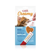 HAGEN Catit Creamy - przysmak dla kota z owocami morza 75 g