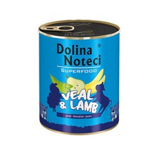 DOLINA NOTECI Superfood Cielęcina i jagnięcina 400g i 800g