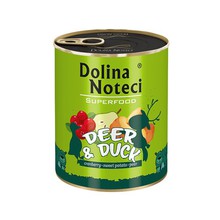 DOLINA NOTECI Superfood Jeleń i kaczka 400g i 800g