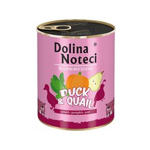 DOLINA NOTECI Superfood Kaczka i przepiórka 400g i 800g