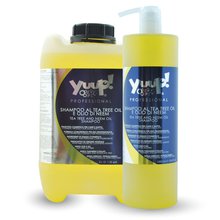 YUUP! Professional Tea Tree and Neem Oil Shampoo - profesjonalny szampon odstraszający pchły, kleszcze i inne insekty, koncentrat 1:20