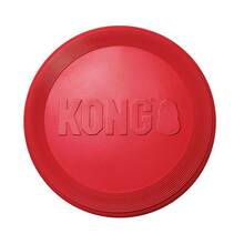 KONG FLYER- gumowe frisbee dla psa, kolor czerwony