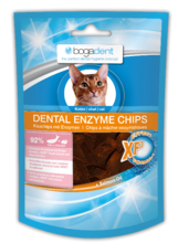BOGADENT Dental Enzyme Chips Fish przysmak dla kota, 50g