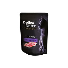 DOLINA Noteci Premium Danie z Królika dla kotów dorosłych, saszetka 85g