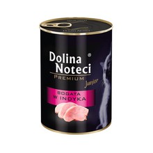 DOLINA Noteci CAT Premium Junior bogata w indyka, 185g i 400g