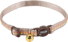 ZOLUX Obroża dla kota Tempo w kolorze brązowym