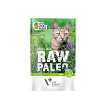 VETEXPERT Raw Paleo Sterilised Dziczyzna mokra karma dla kotów, 100g