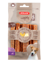 ZOLUX Przysmak Mooky Premium Tiglies - drób i ser