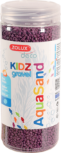 ZOLUX Aquasand KIDZ Gravel - podłoże do akwarium, kolor fioletowy 500 ml