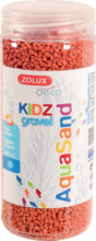 ZOLUX Aquasand KIDZ Gravel - podłoże do akwarium, kolor pomarańczowy 500 ml