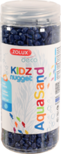 ZOLUX Aquasand KIDZ Nugget - podłoże do akwarium, kolor niebieski 500 ml