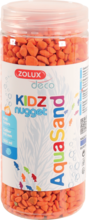 ZOLUX Aquasand KIDZ Nugget - podłoże do akwarium, kolor pomarańczowy 500 ml