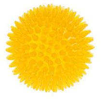 RecoFun Flip Ball yellow - Piszcząca piłka dla psa, kolor żółty