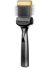 Les Poochs Gold Soft Finishing Single Brush - miękka, elastyczna szczotka pudlówka, 4.5 cm
