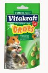 Vitakraft DROPS PREMIUM- dropsy dla chomików 75 g - dwa smaki