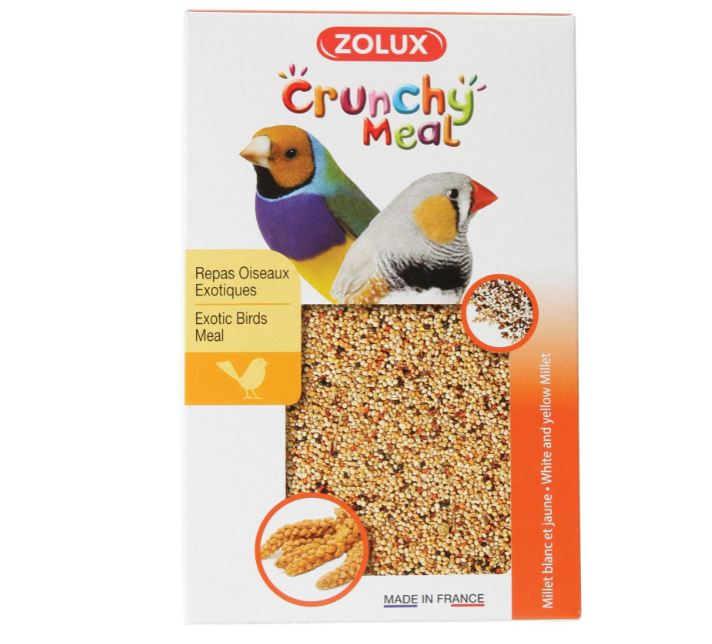 ZOLUX CRUNCHY MEAL pokarm dla ptaków egzotycznych 800 g