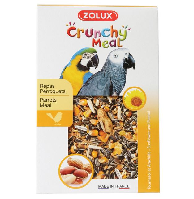 ZOLUX CRUNCHY MEAL pokarm dla dużych papug 800 g