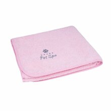 Amiplay - ręcznik kąpielowy dla psa, kolor różowy