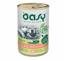 Oasy One Protein, Puppy Junior Jagnięcina - monobiałkowa, mokra karma dla szczeniąt, puszka 400g