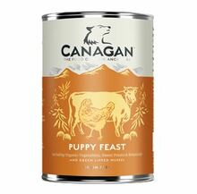 CANAGAN PUPPY FEAST - mokra karma dla szczeniąt, puszka 400g