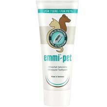 Emmi-Pet Ultrasound Toothpaste for Pets - pasta do zębów dla zwierząt, dedykowana do szczoteczki ultradźwiękowej, 75 ml