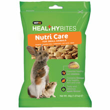 Vetiq Healthy Bites Nutri Care For Small Animals - Przysmaki z witaminami dla gryzoni, 30g