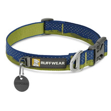 RUFFWEAR CRAG™ REFLECTIVE DOG COLLAR, GREEN HILLS - Obroża dla psa