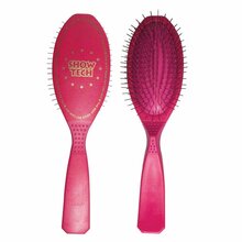 Show Tech Ultra-Pro Pin Brush Hot Pink - miękka, różowa szczotka z metalową szpilką, duża