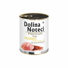 Dolina Noteci Premium Pure bogata w kurczaka z ryżem - Mokra karma dla psa alergika 800 g