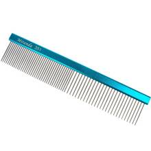 Trim Miranda 351 - metalowy grzebień z mieszanym rozstawem ząbków 50/50, długość 19 cm