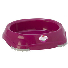 PETNOVA Eurobowl - Plastikowa miska dla kota 210 ml, kolor różowy