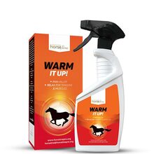 HORSELINE PRO Warm it up! - preparat w formie płynu o dwufazowym działaniu chłodząco - rozgrzewającym, 750 ml