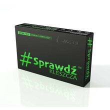 #sprawdźkleszcza - domowy test do wykrywania krętków boreliozy u kleszcza