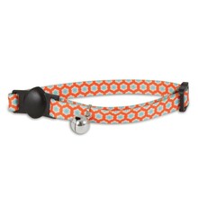 PETMATE RETRO FLOWER ORANGE - Obroża regulowana dla kota