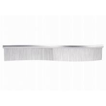 Show Tech Featherlight Professional Swirl Comb - grzebień metalowy wygięty, zęby 3.2 cm, długość całkowita 25 cm