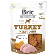 BRIT Jerky Snack– Turkey Meaty coins - przysmak dla psa