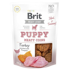 BRIT Jerky Snack– Turkey Meaty coins for Puppies - przysmak dla szczeniąt