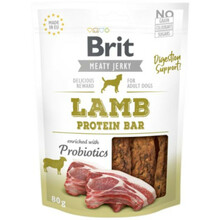 BRIT Jerky Snack– Lamb Protein bar - przysmak dla psów