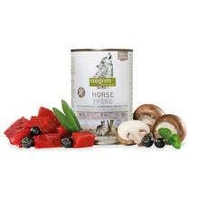 Isegrim Adult Steppe Horse - mokra karma dla dorosłych psów, czysta konina z aronią pieczarkami i dzikimi ziołami, 400g