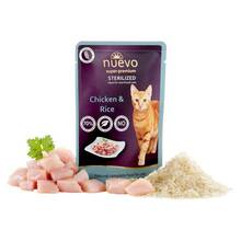Nuevo Cat Sterilized Chicken and Rice - karma dla kotów sterylizowanych, kurczak i ryż, 85g