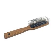 Groomer.com.pl - średnio twarda szczotka podłużna dla psów o długiej, cienkiej sierści, szpilki 2.5 cm