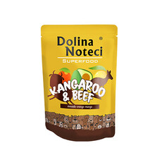 DOLINA NOTECI Superfood Kangur i wołowina - mokra karma dla psa, 300g