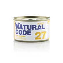 NATURAL CODE 27 puszka 85g tuńczyk i surimi, mokra karma dla kota