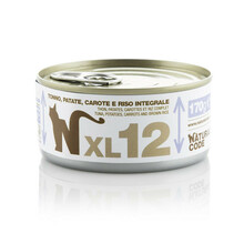 NATURAL CODE XL12 puszka 170g tuńczyk, ziemniaki i marchewka, mokra karma dla kota